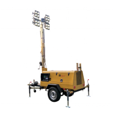 SWT 4TN1600 Trailer Mounted Manual Mast LED Mobile Light Tower